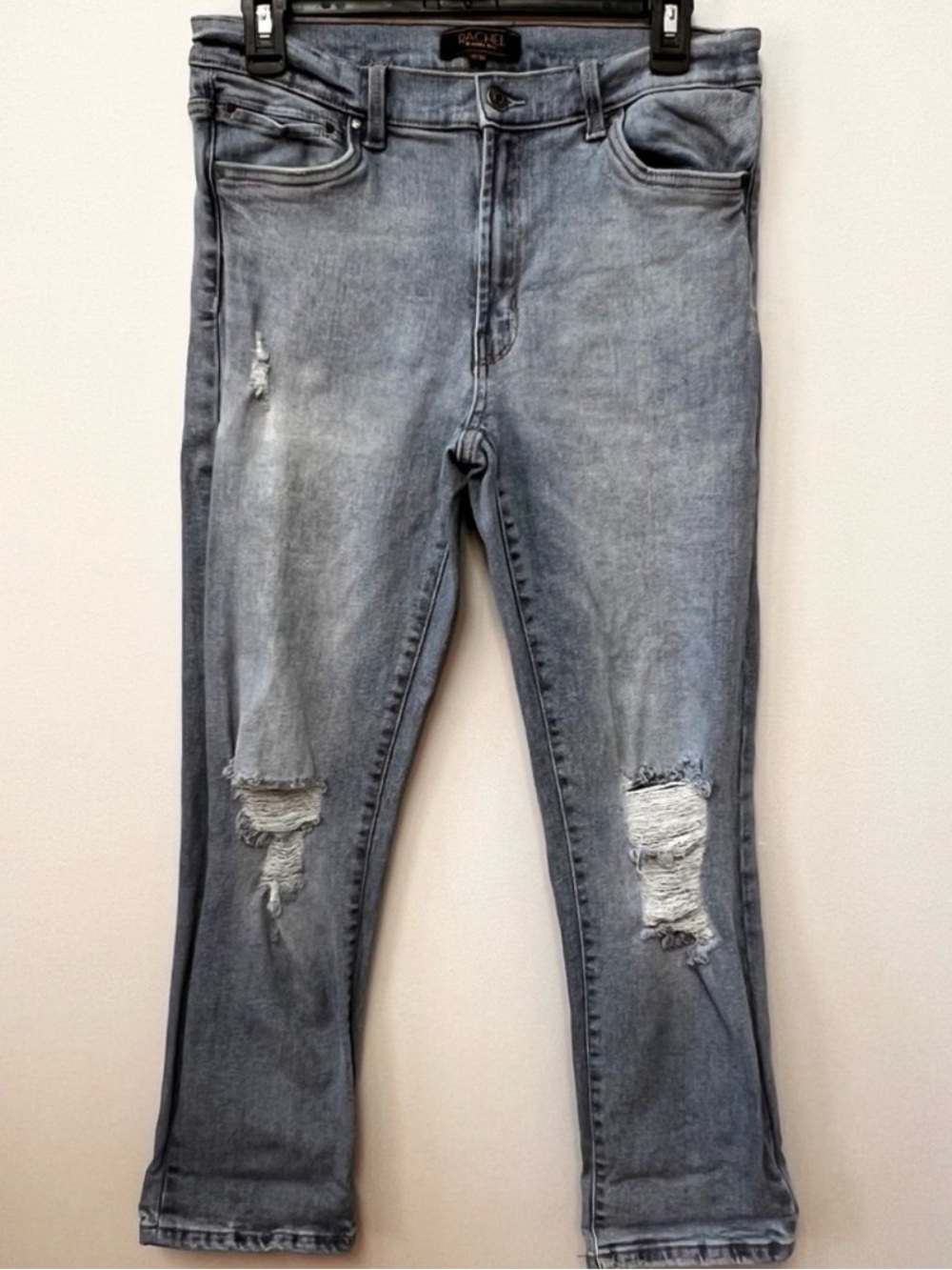 Rachel Roy Distressed High Rise Jeans